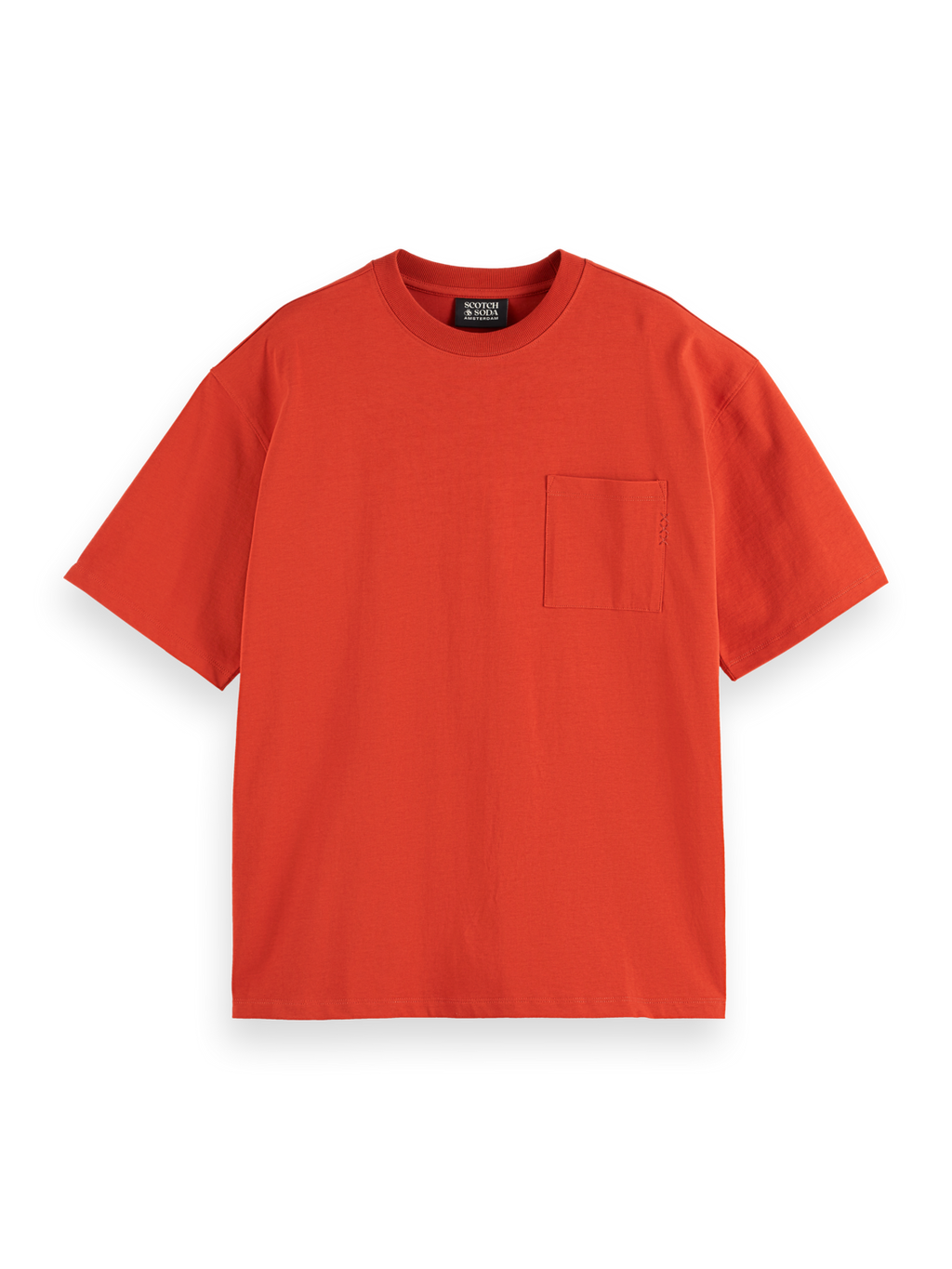 Seasonal Core - Loose-Fit 3 Crosses Pocket T-Shirt