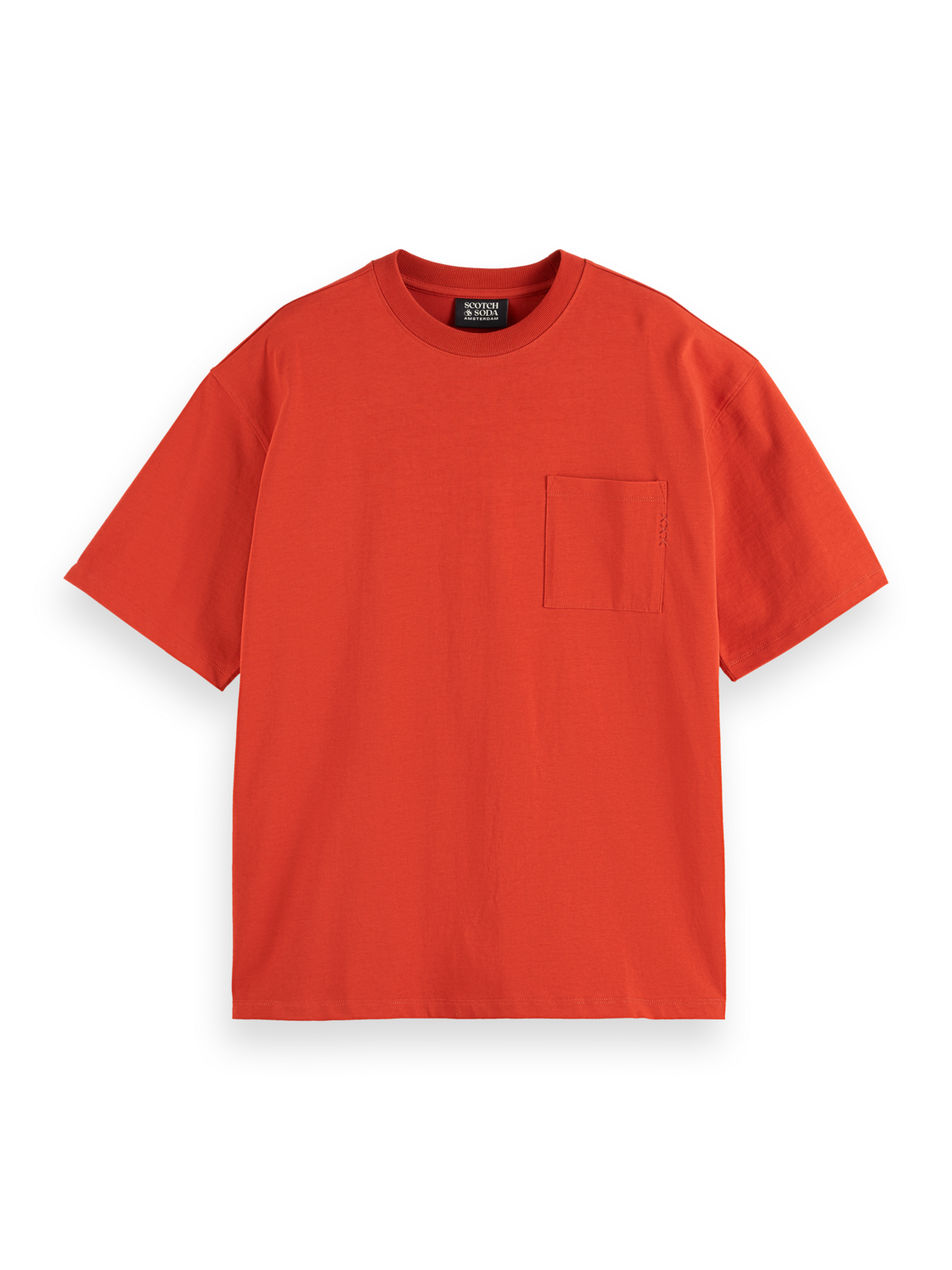 Seasonal Core - Loose-Fit 3 Crosses Pocket T-Shirt