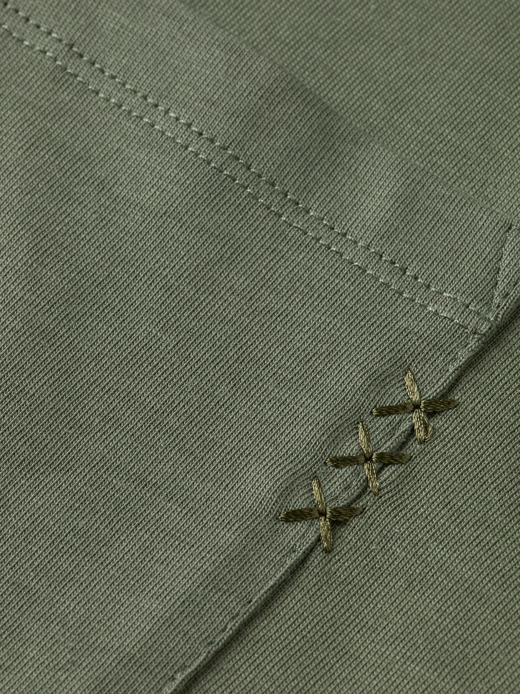 Seasonal Core - Loose-Fit 3 Crosses Pocket T-Shirt