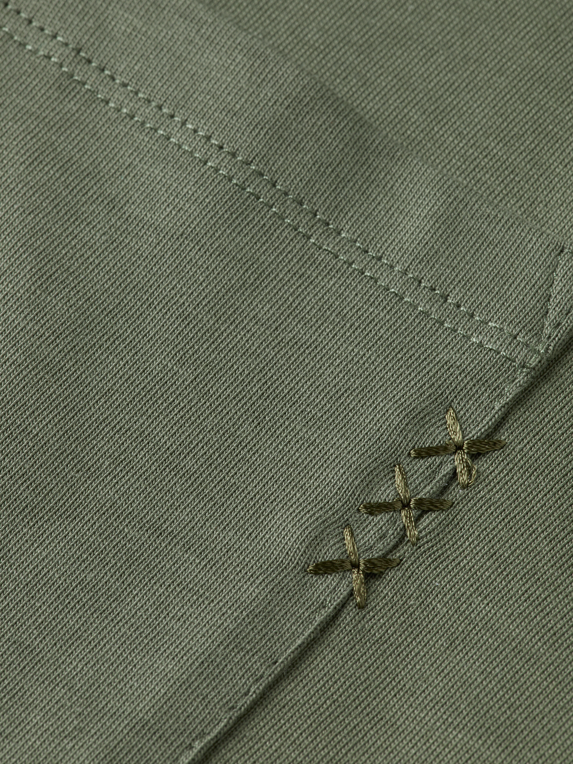 Seasonal Core - Loose-Fit 3 Crosses Pocket T-Shirt