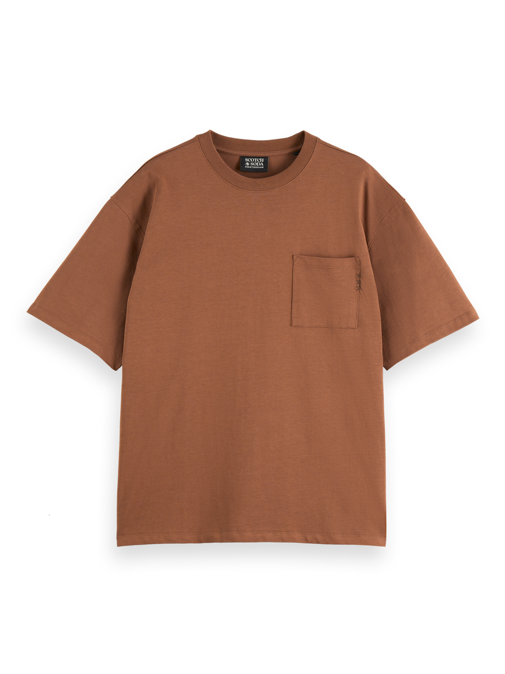 Seasonal Core - Loose-Fit 3 Crosses Pocket T-Shirt