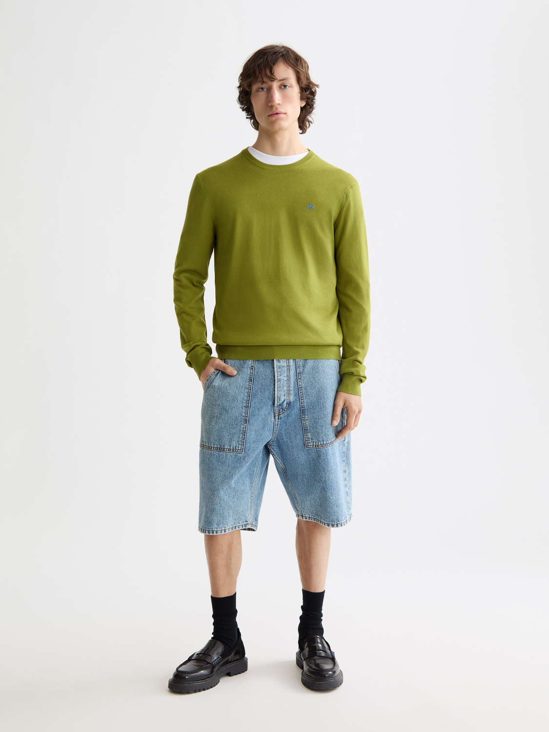 Seasonal Core - Regular-Fit Ecovero Blend Crewneck