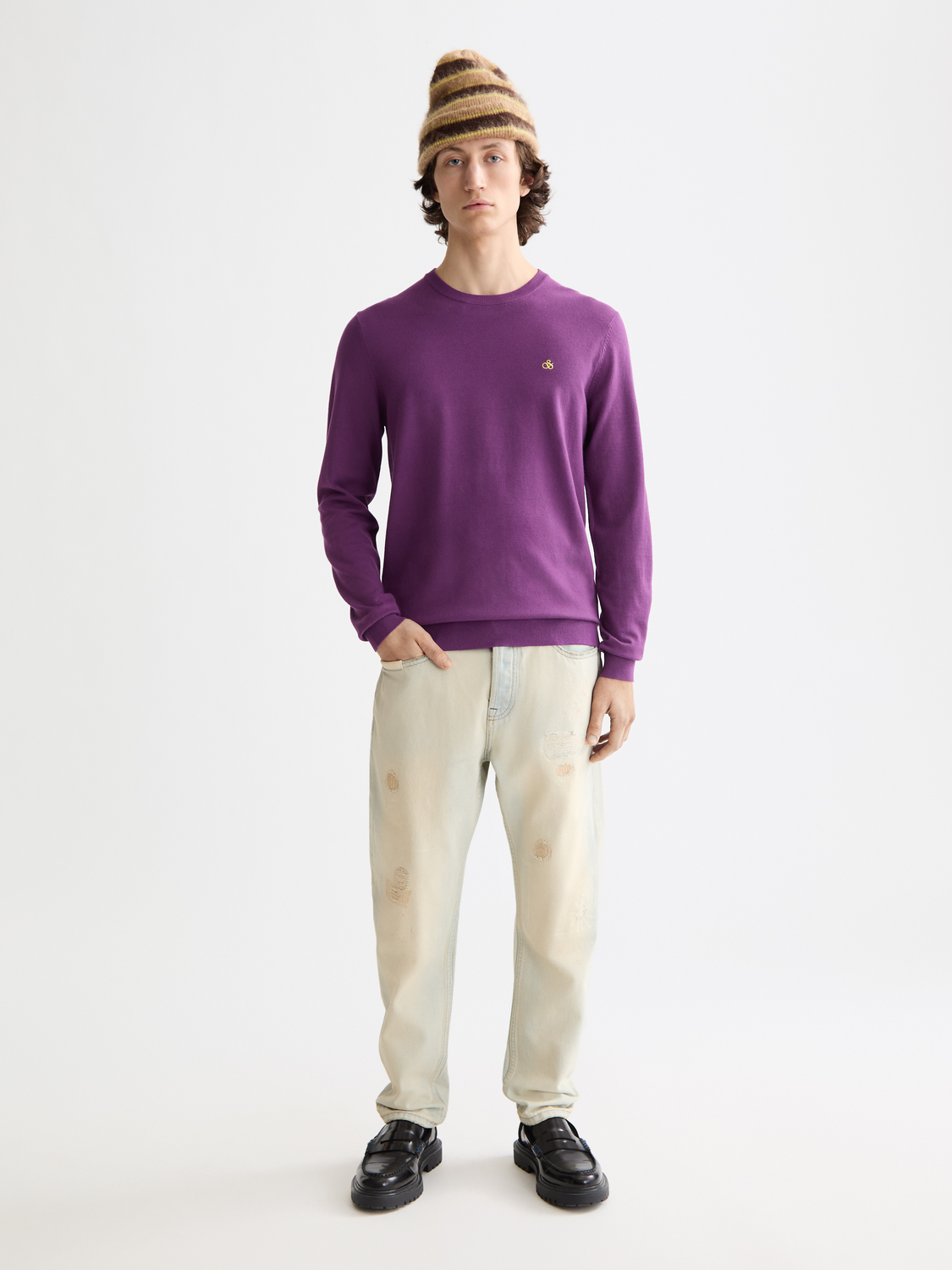 Seasonal Core - Regular-Fit Ecovero Blend Crewneck