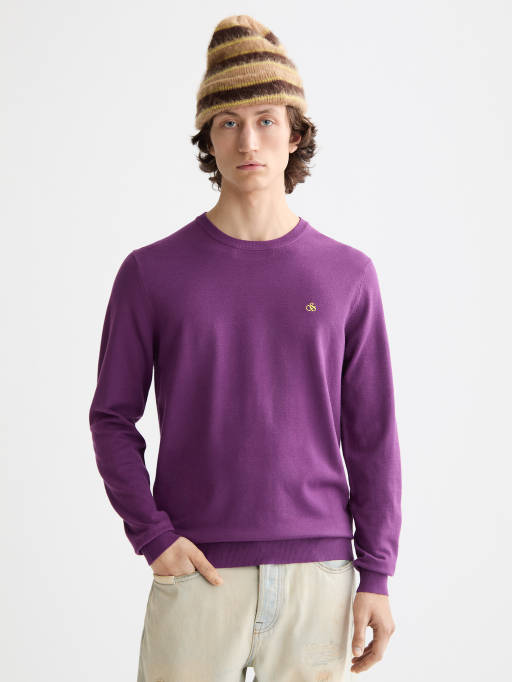 Seasonal Core - Regular-Fit Ecovero Blend Crewneck