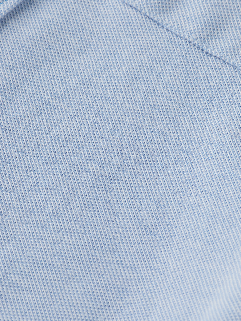 Boys' Regular-fit two-tone pique long-sleeve shirt