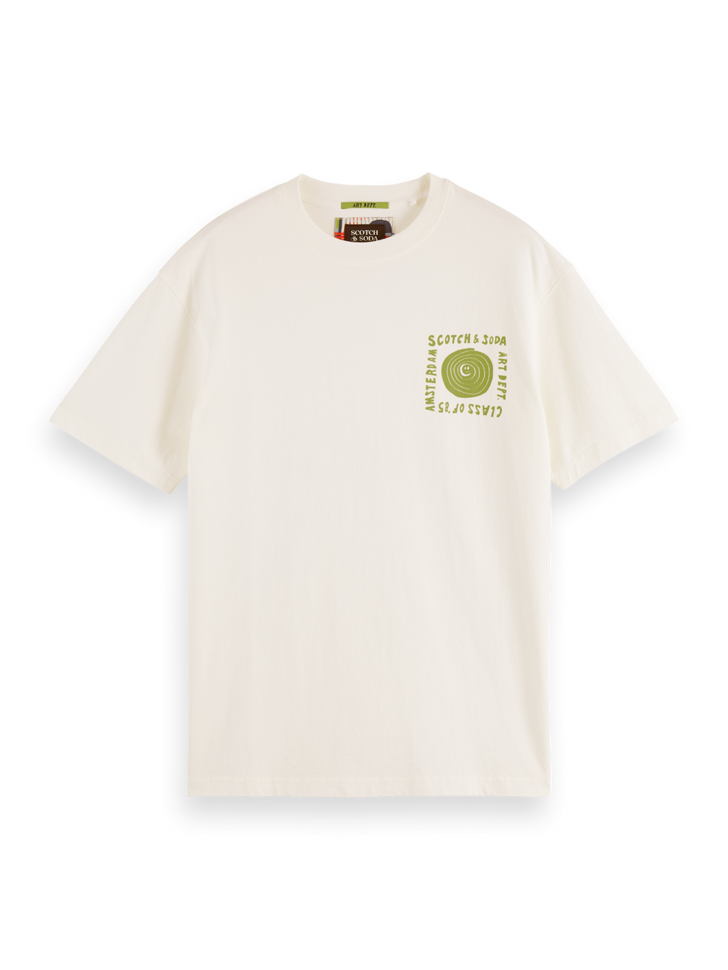 Relaxed-Fit Washed Artwork T-Shirt