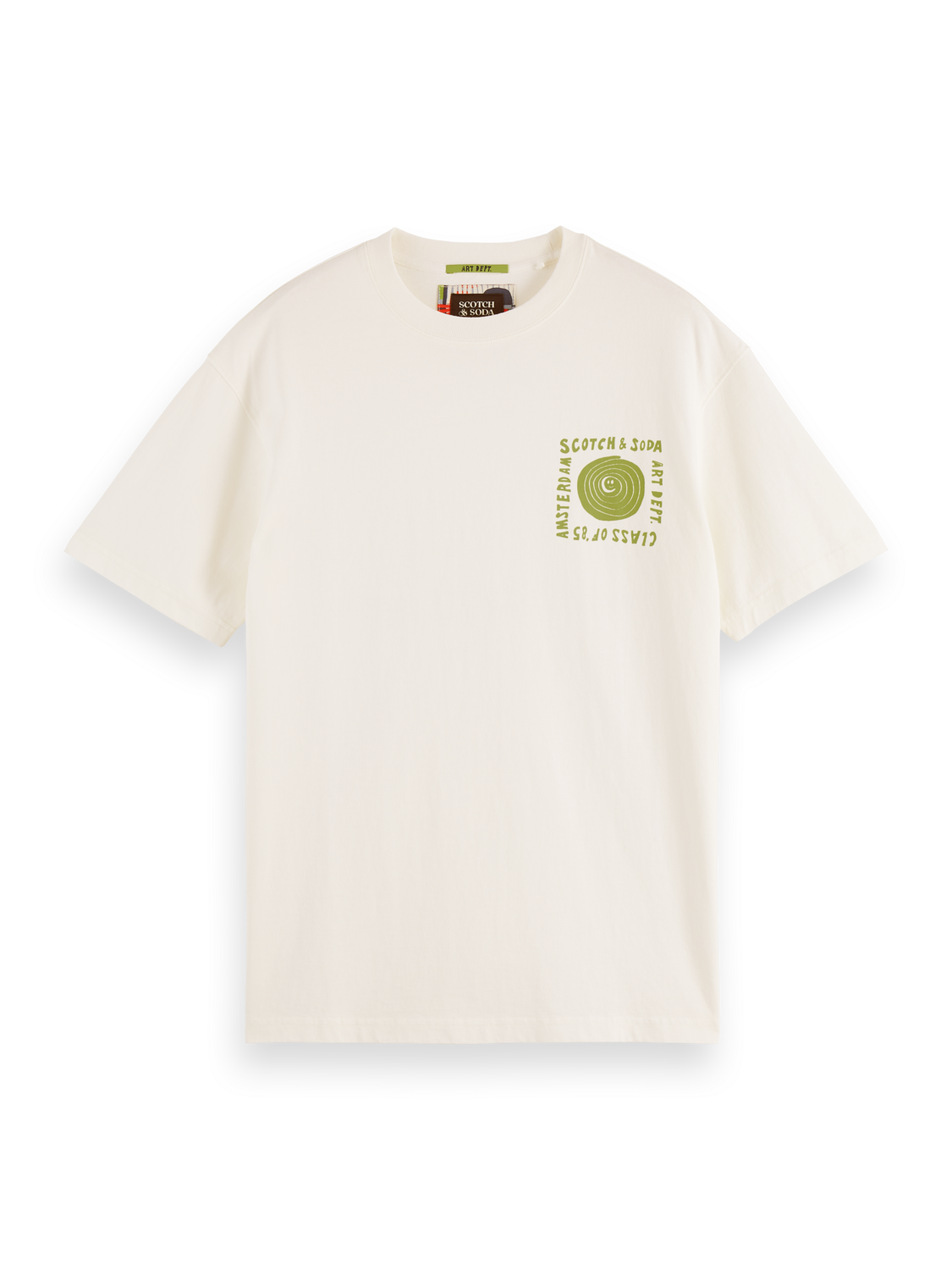 Relaxed-Fit Washed Artwork T-Shirt