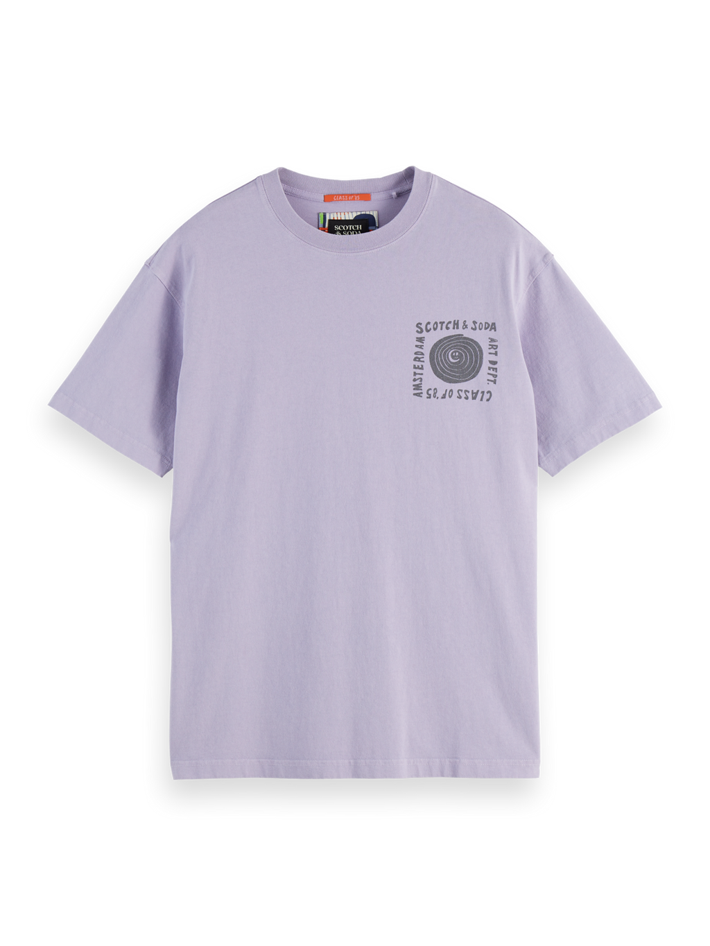 Relaxed-Fit Washed Artwork T-Shirt