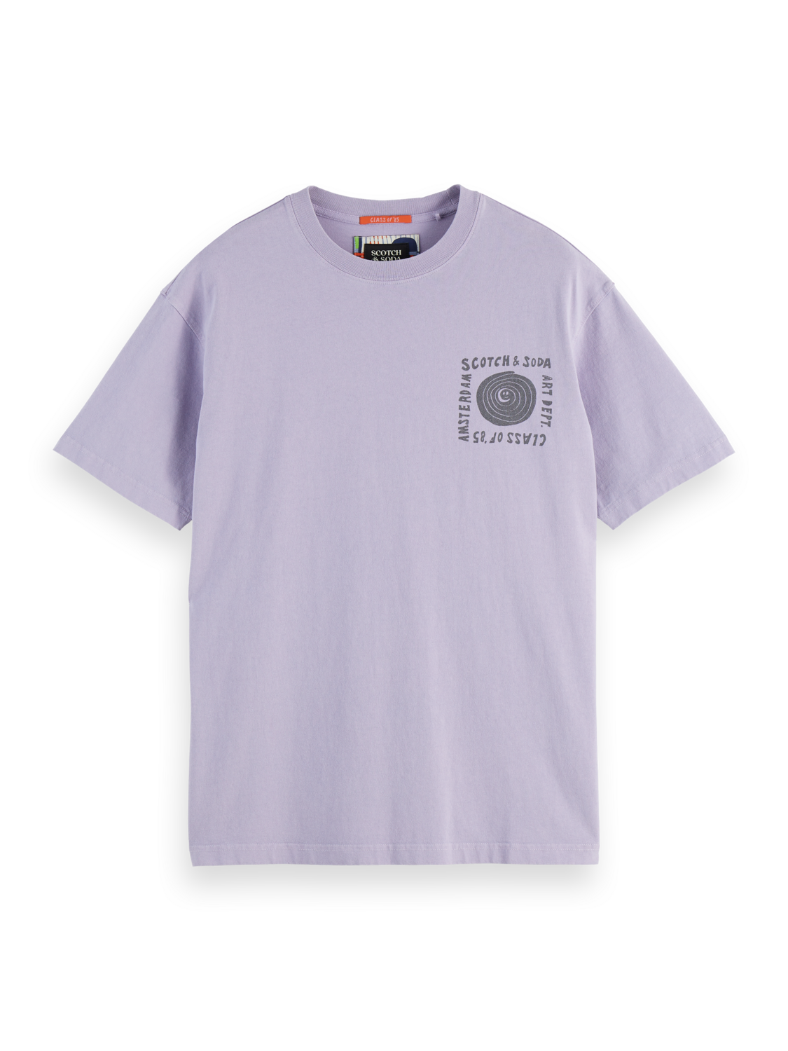 Relaxed-Fit Washed Artwork T-Shirt