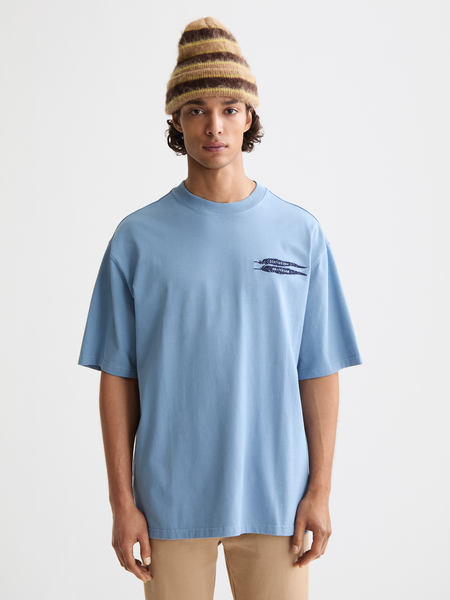 新作salsation Tシャツ With split M Light blue 新作salsation Tシャツ With split M Light blue salsation Tシャツ