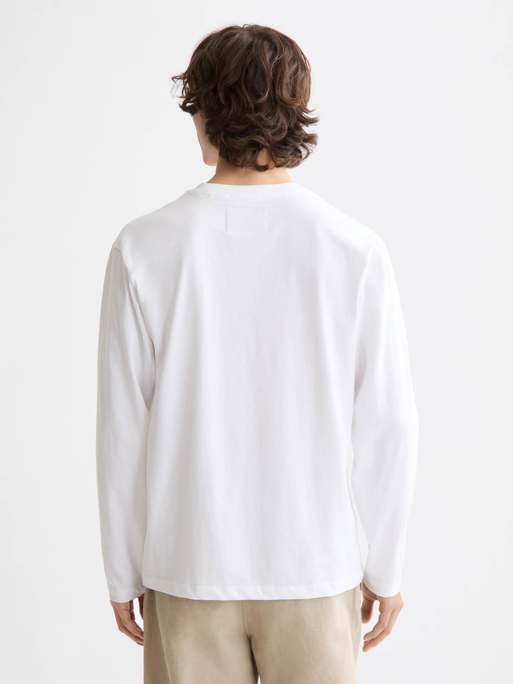 Relaxed-Fit Long-Sleeved Artwork T-Shirt
