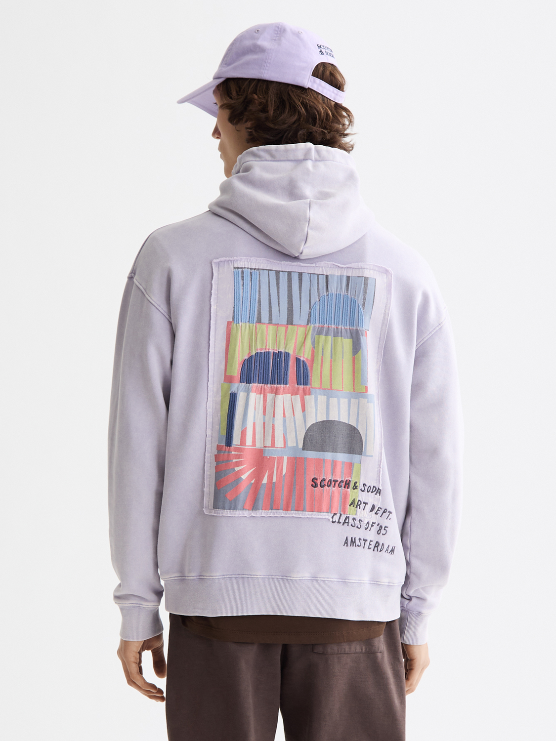Relaxed-Fit Artwork Hoodie