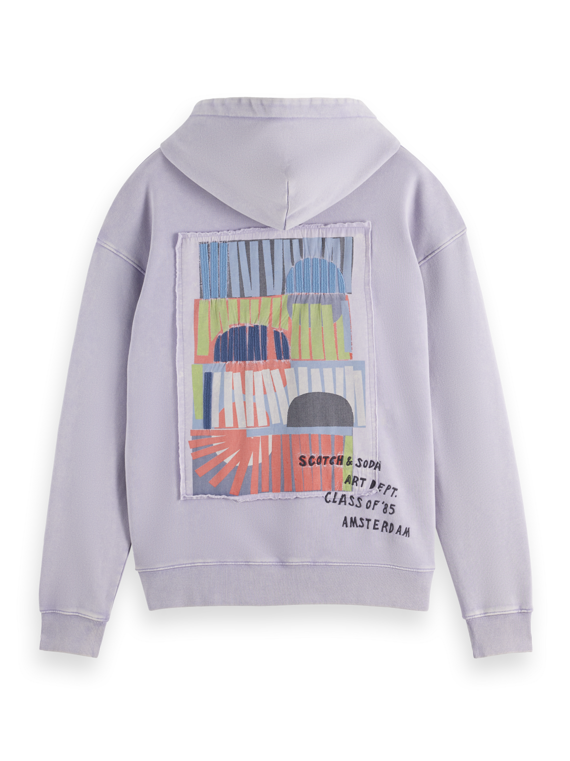 Relaxed-Fit Artwork Hoodie – Scotch & Soda Relaxed-Fit Artwork Hoodie – Scotch & Soda