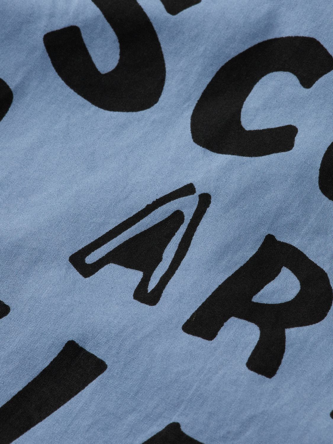 Relaxed-Fit Letters Poplin Shirt