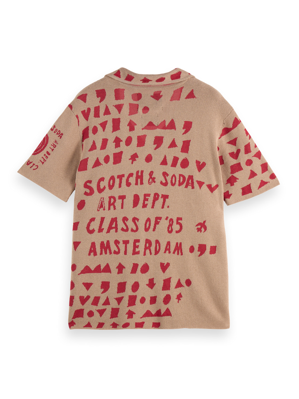 Jacquard Knitted Shirt