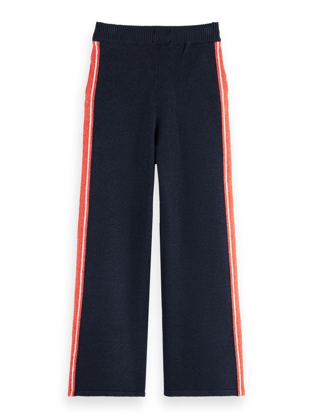 Girls' Sporty Straight-Leg Knitted Sweatpants
