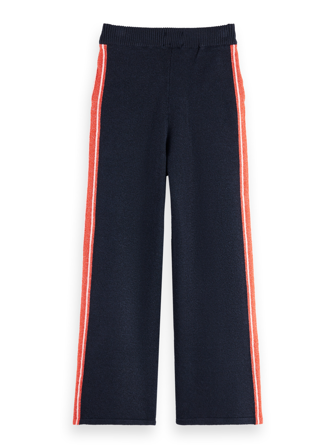 Girls' Sporty Straight-Leg Knitted Sweatpants
