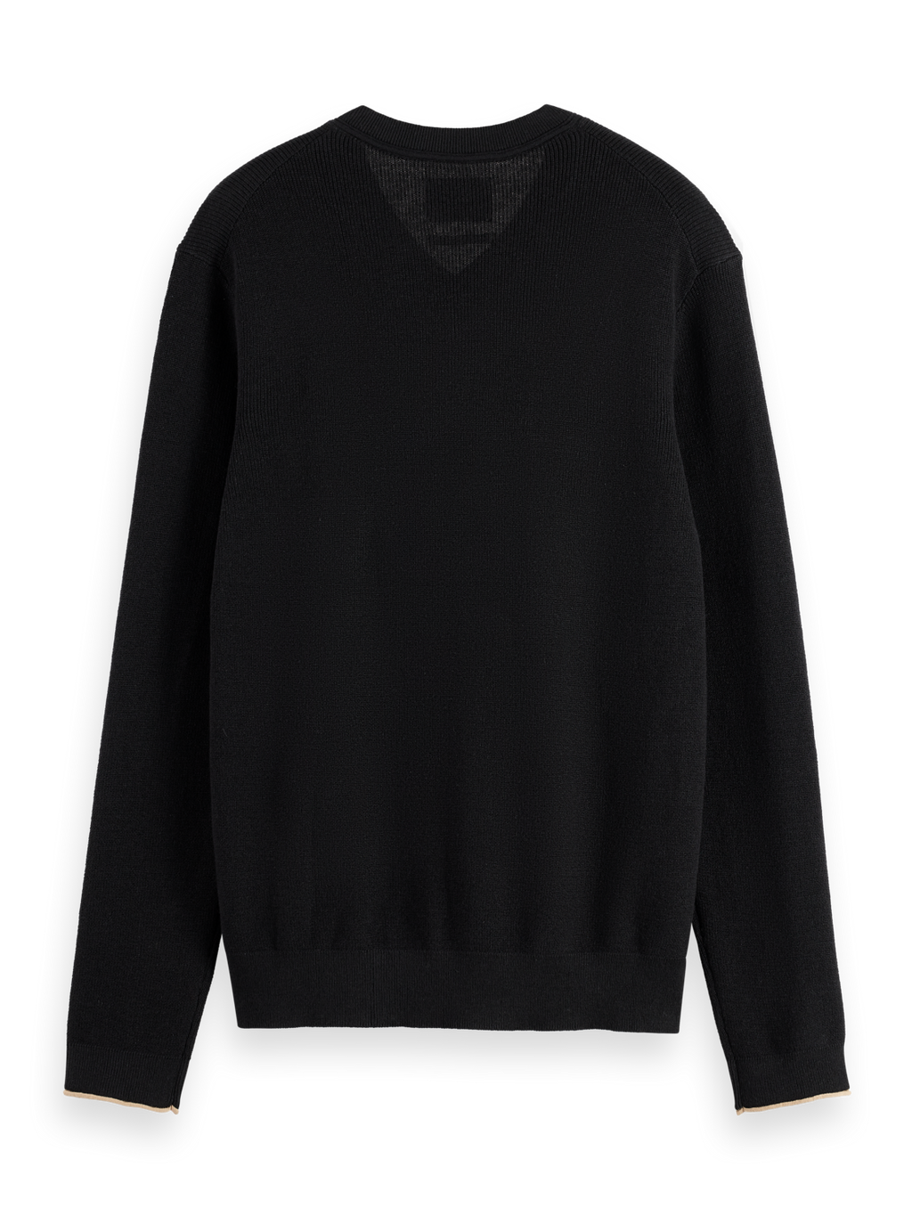 Regular-Fit Cotton Linen V-Neck