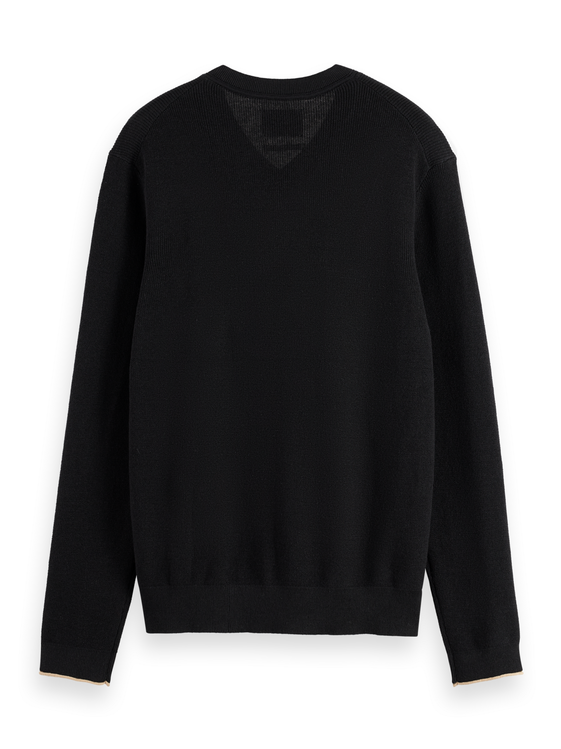 Regular-Fit Cotton Linen V-Neck