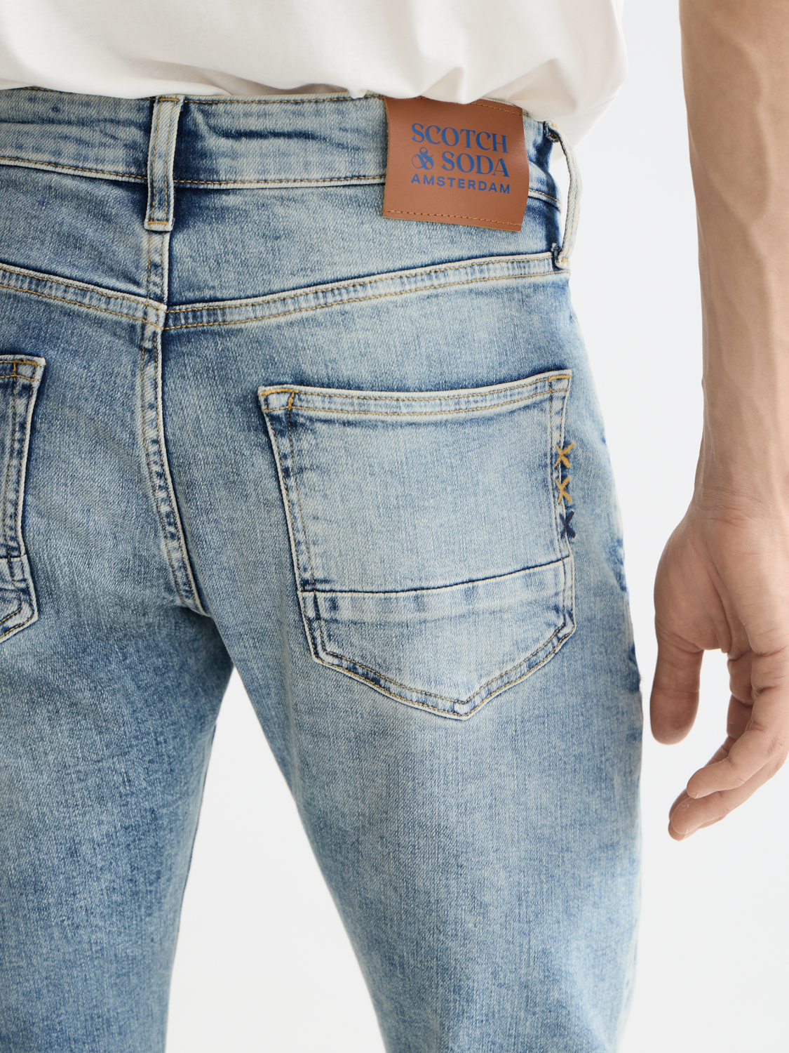 Essentials - Organic Cotton Ralston Jeans – Aqua Blue