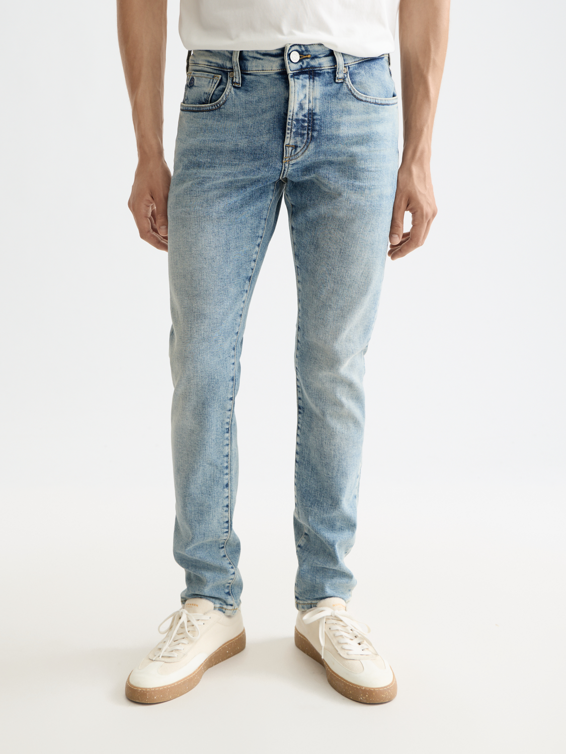 Essentials - Organic Cotton Ralston Jeans – Aqua Blue