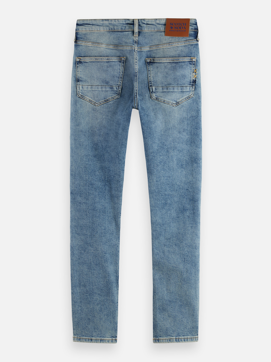 Essentials - Organic Cotton Ralston Jeans – Aqua Blue