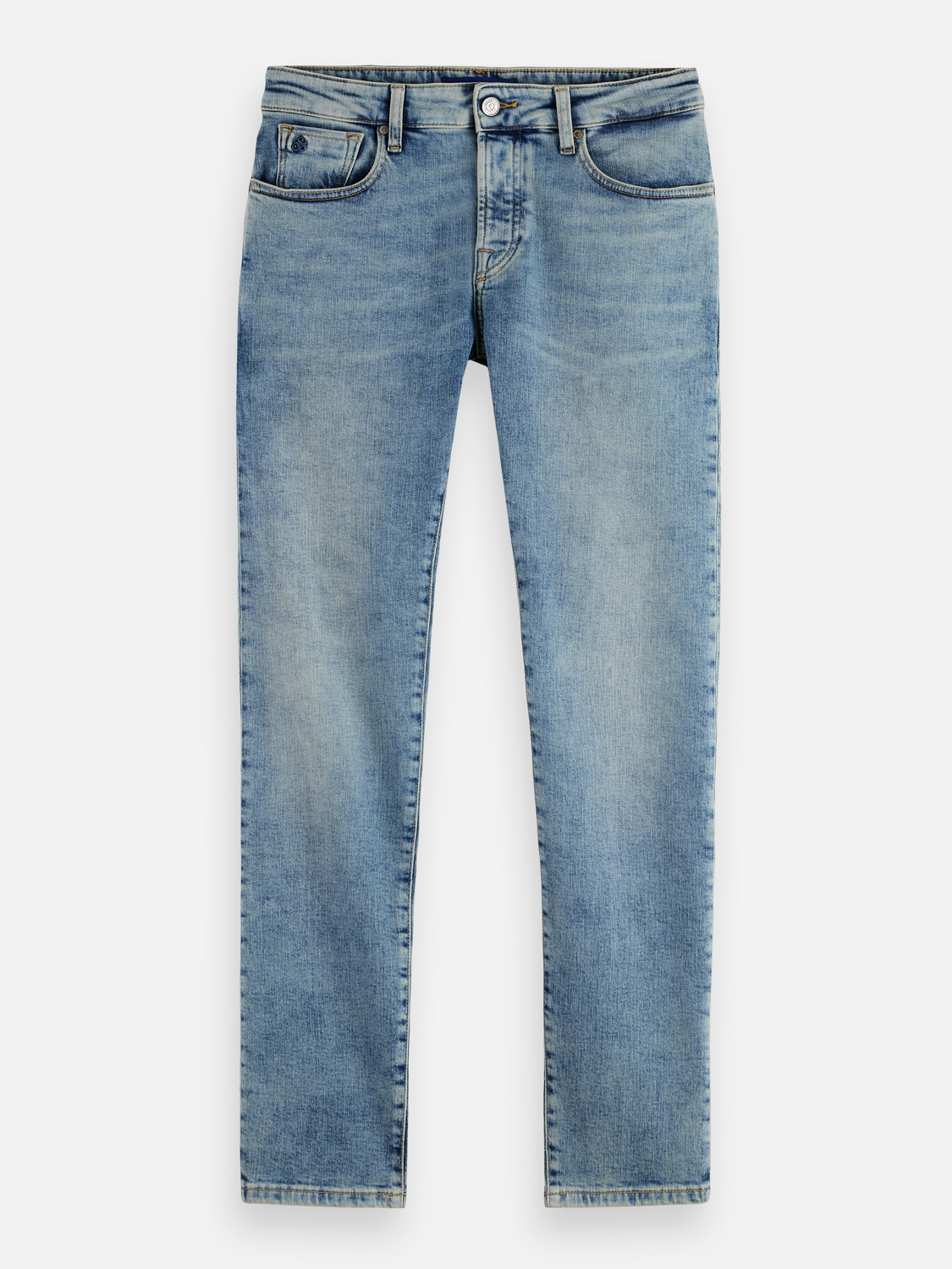 Essentials - Organic Cotton Ralston Jeans – Aqua Blue