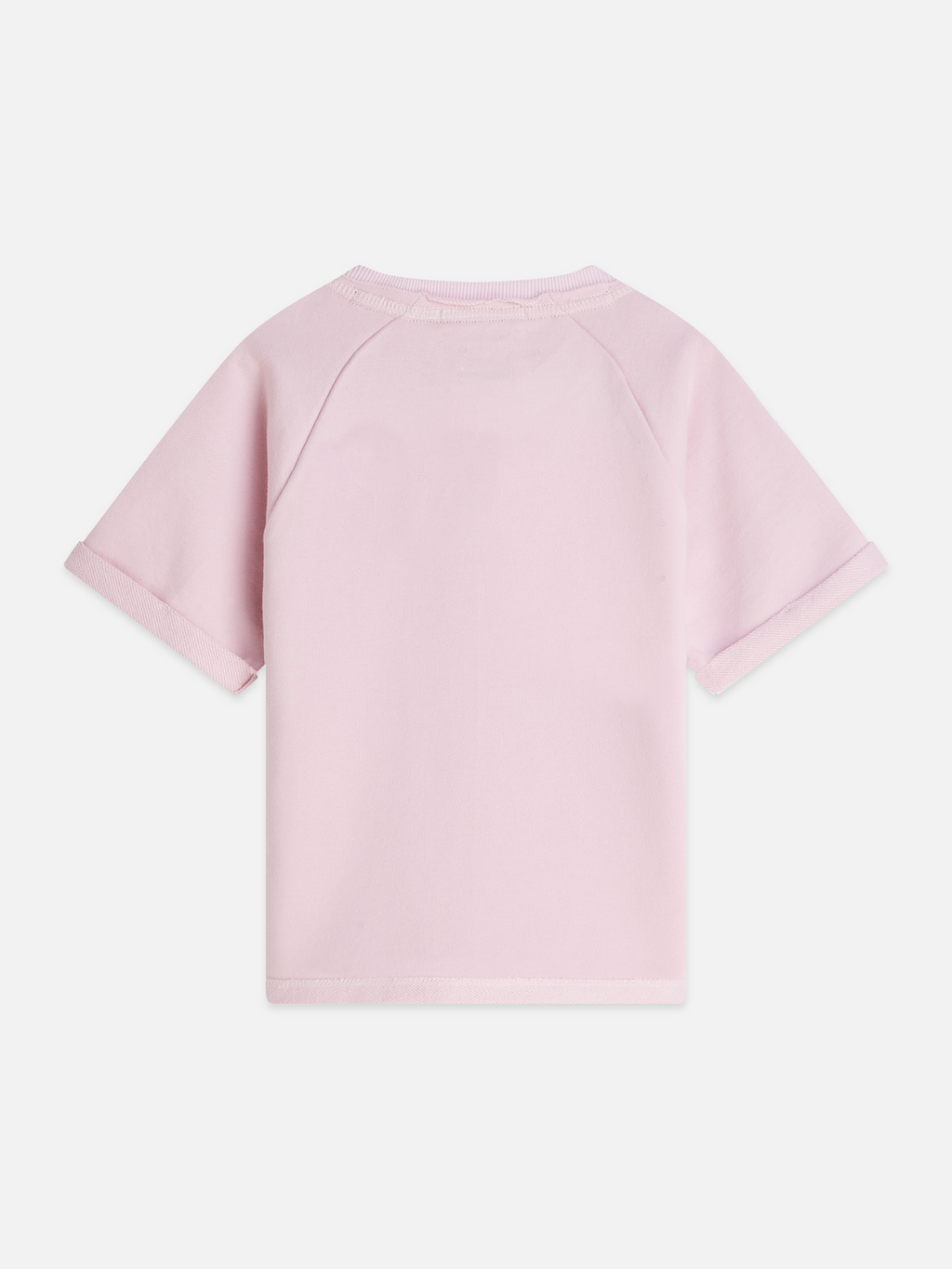 Girls' Front And Back Artwork Short Sleeve Sweatshirt