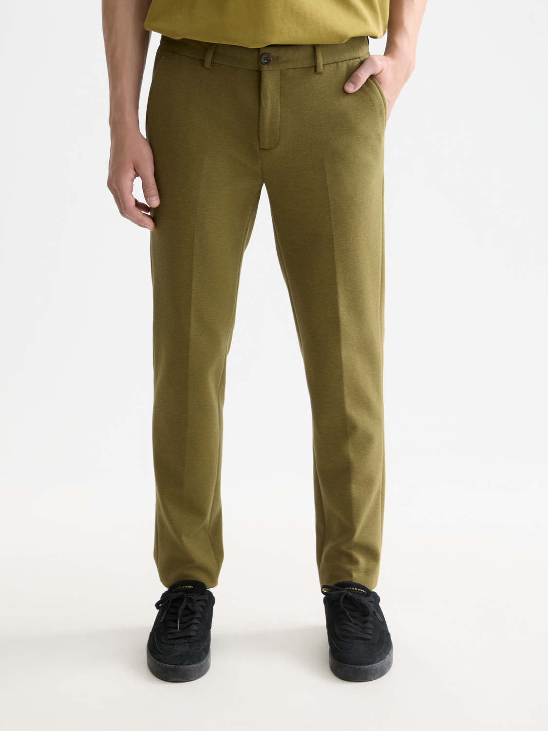 Seasonal Core Mott Tailored Cotton Blend Jersey Chino