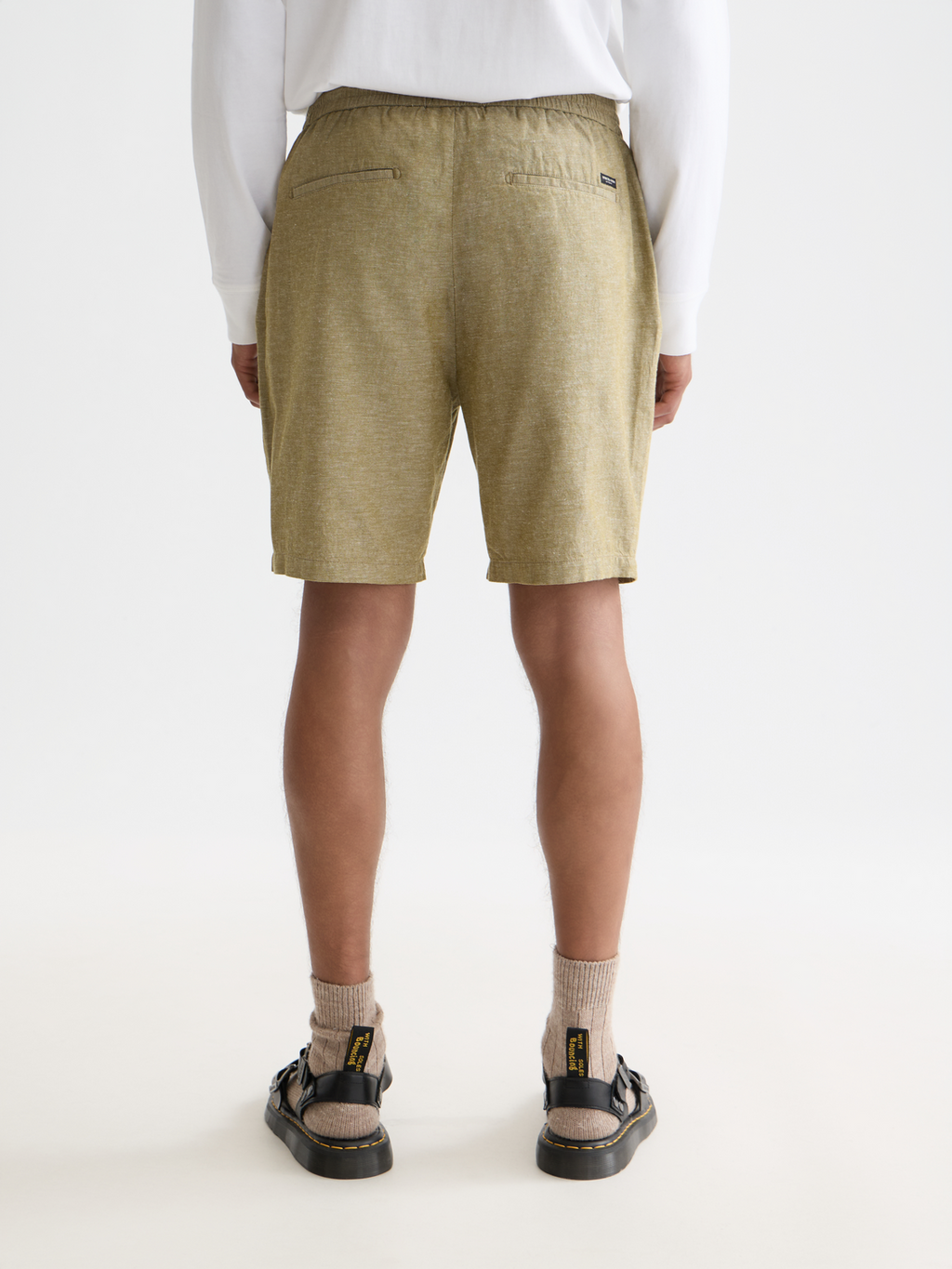 Seasonal Core Fave Cotton Linen Regular-Fit Chino Shorts