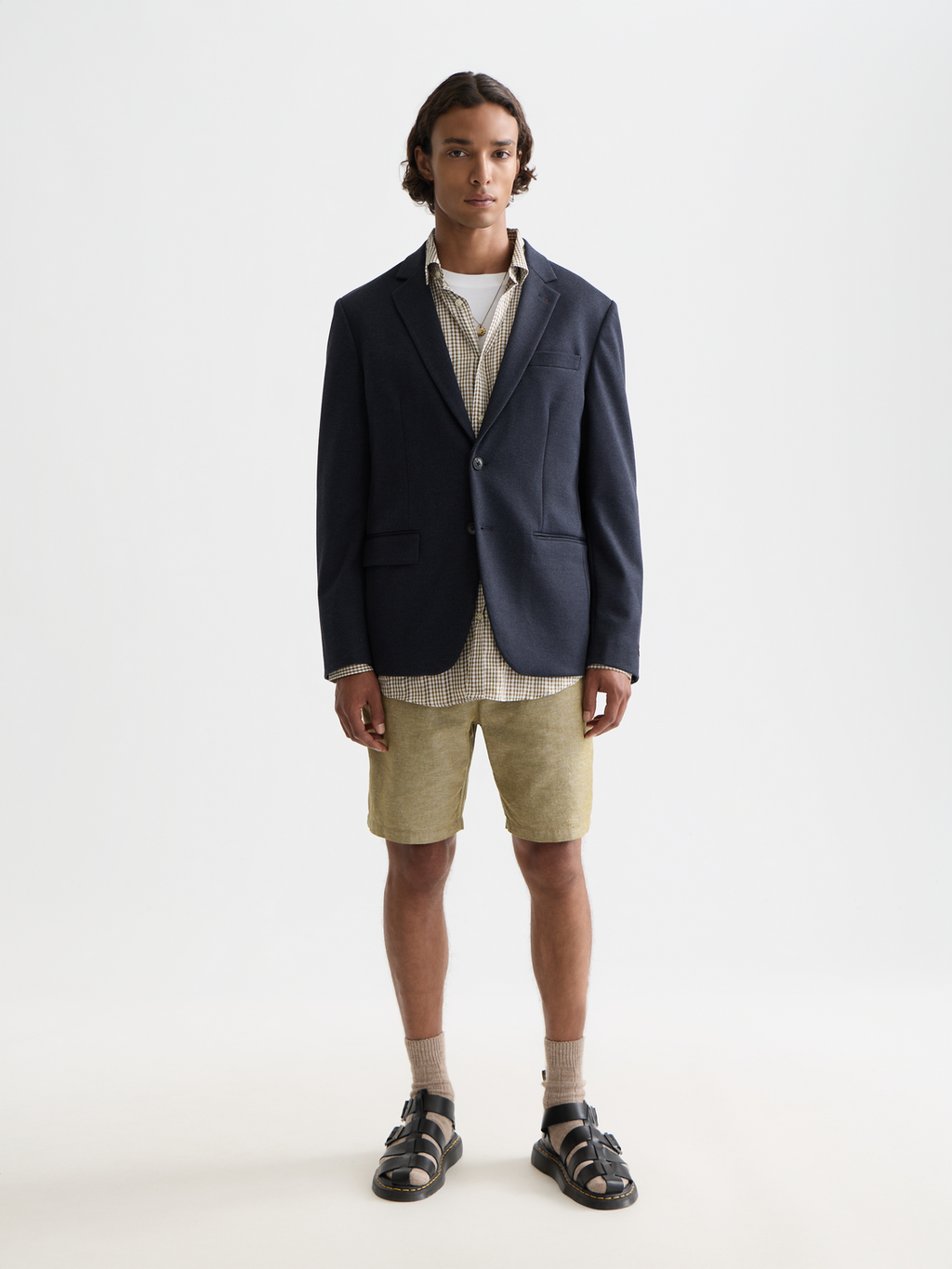 Seasonal Core Fave Cotton Linen Regular-Fit Chino Shorts