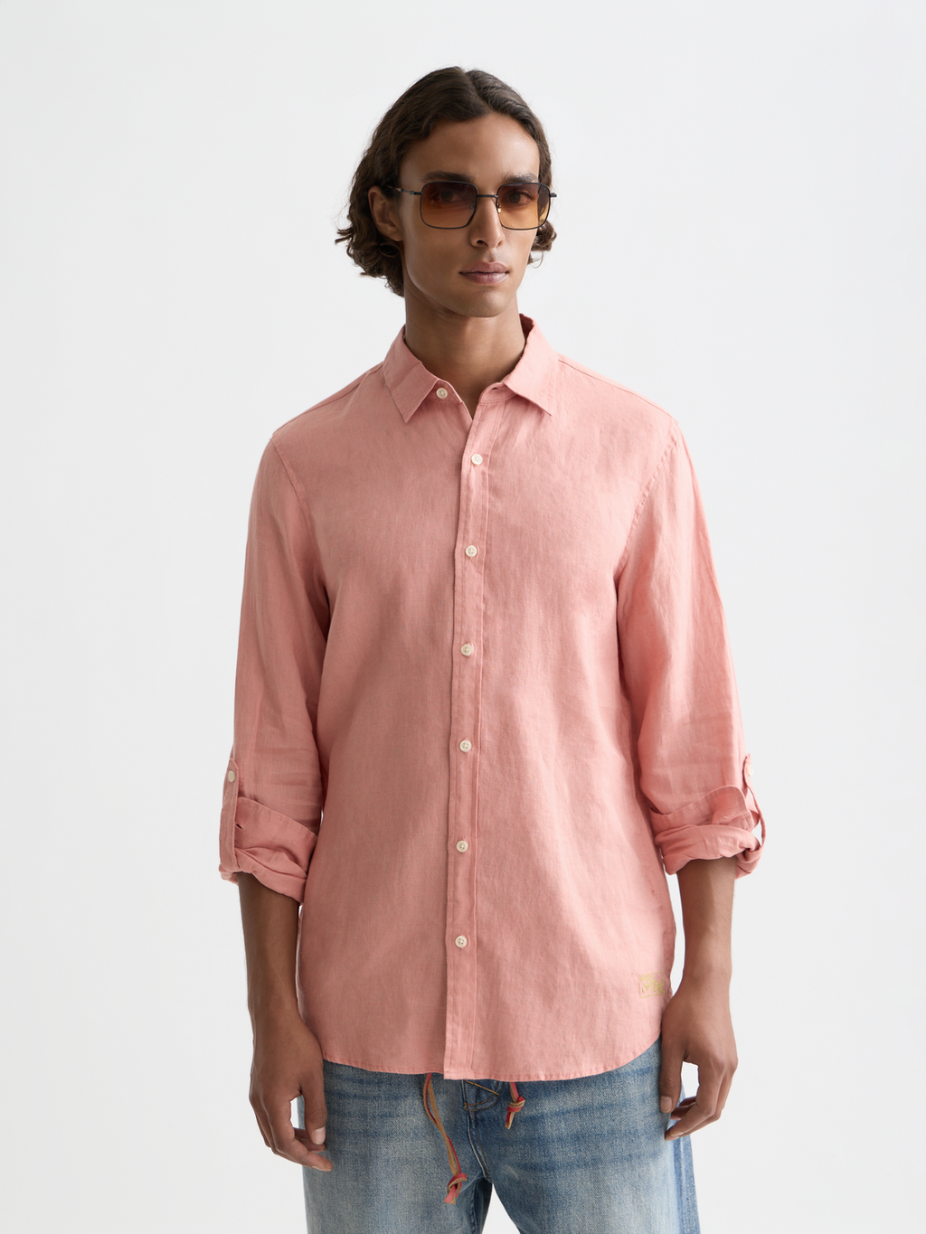 Seasonal Core Linen Regular-Fit Shirt