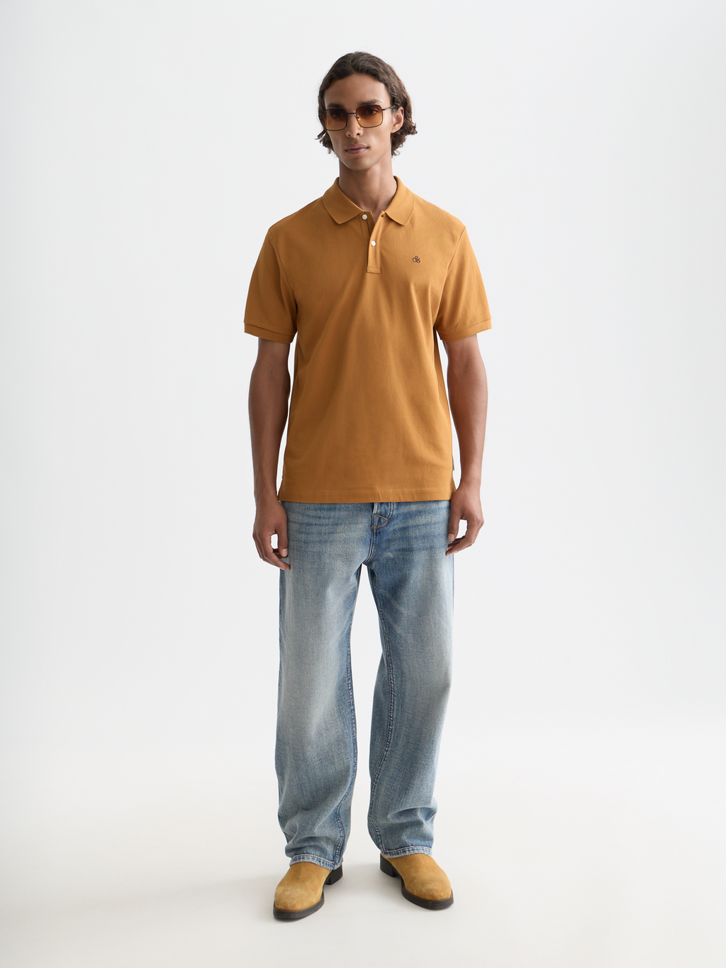 Seasonal Core Pique Chest Logo Polo