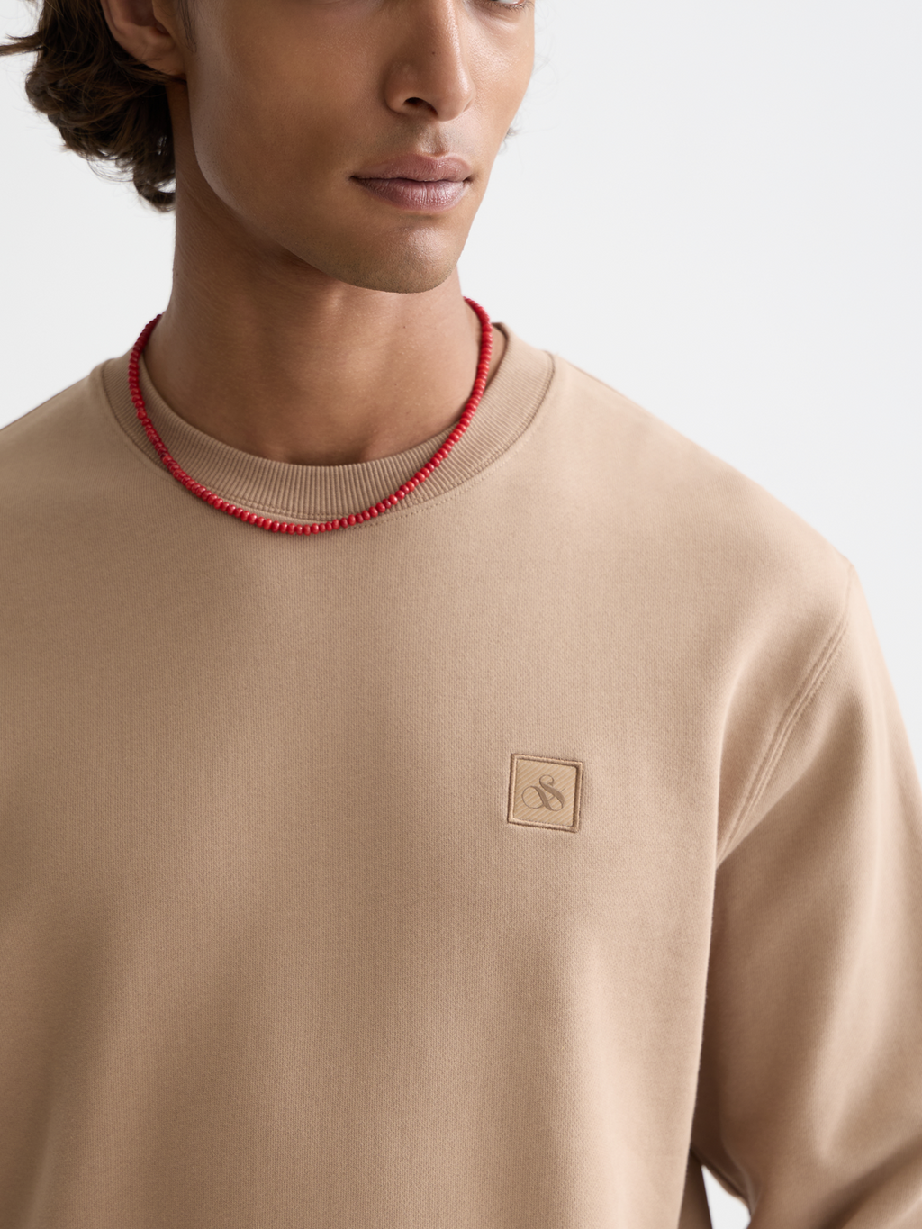 Seasonal Core Logo Badge Regular-Fit Sweatshirt