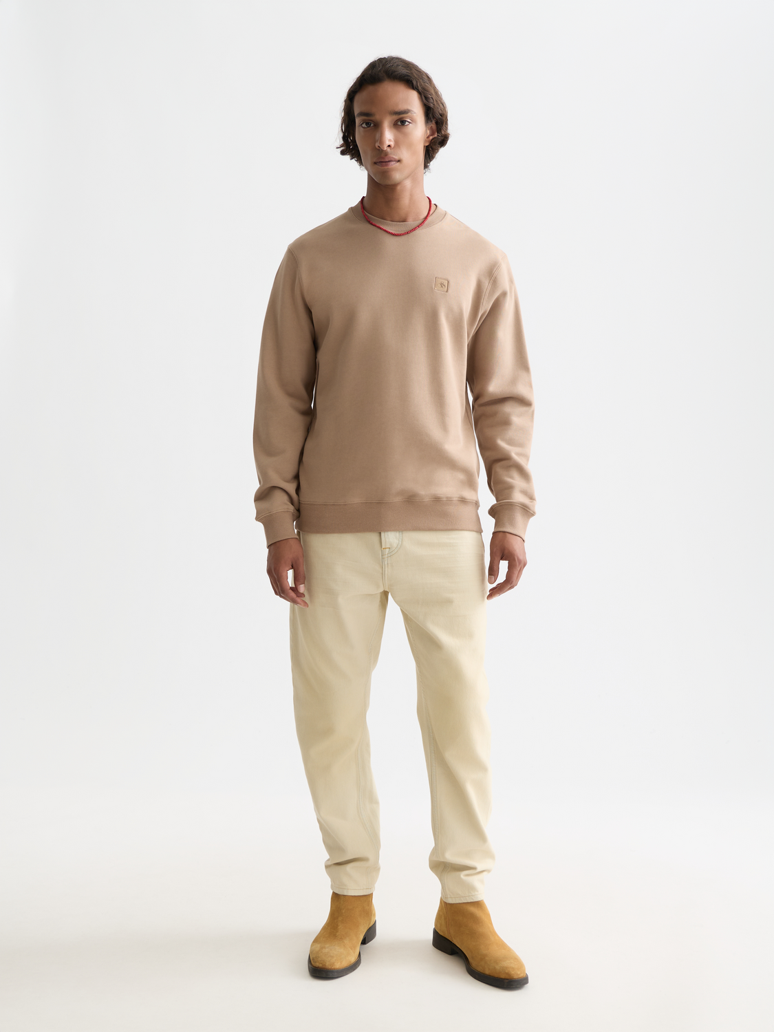 Seasonal Core Logo Badge Regular-Fit Sweatshirt