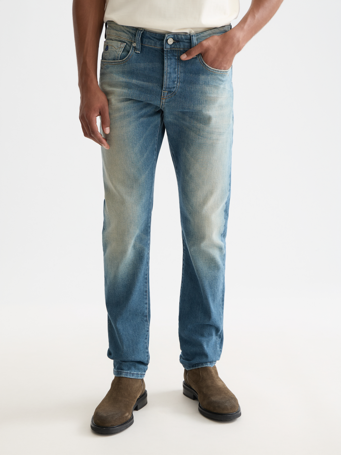 Ralston Regular Slim Jeans – Cactus Blue