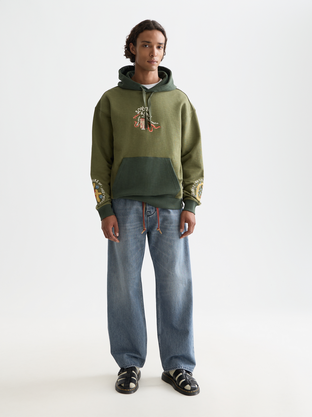 The 40th Anniversary Embroidered Relaxed-Fit Hoodie