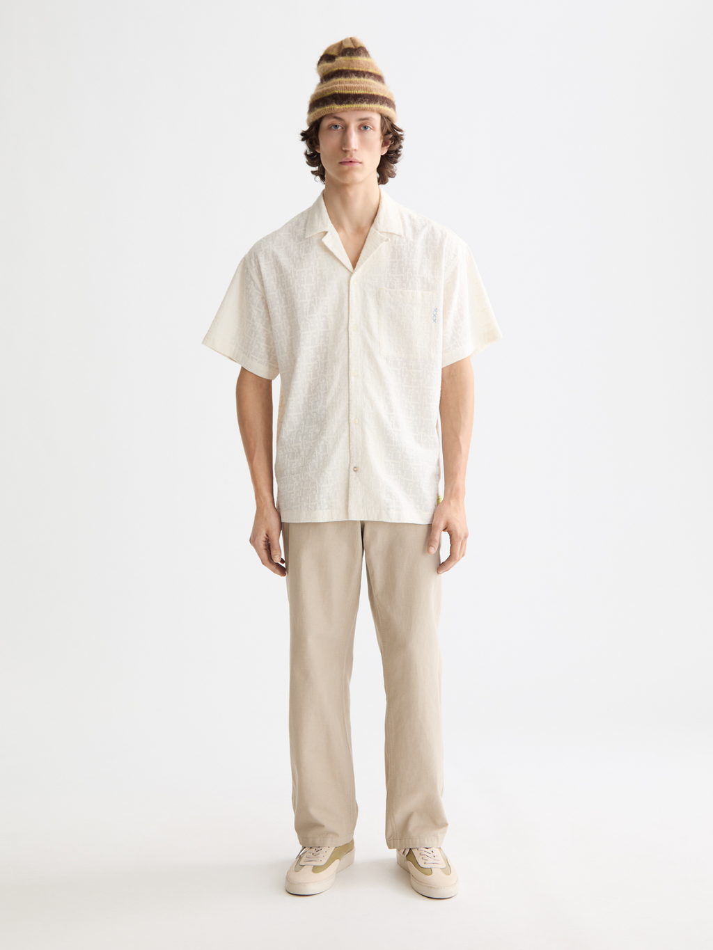 Cross Stitch Short-Sleeve Shirt