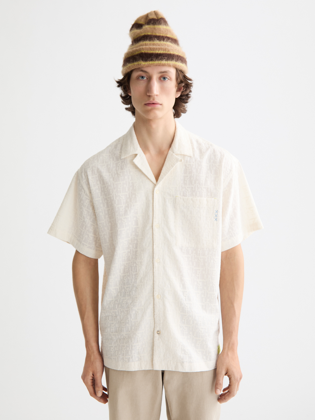 Cross Stitch Short-Sleeve Shirt