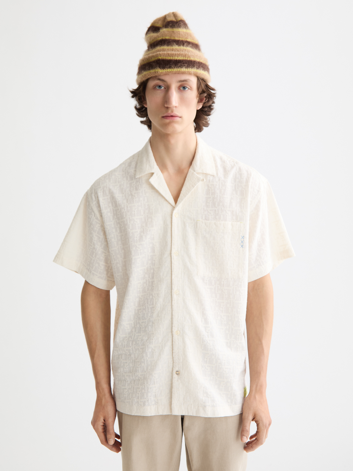 Cross Stitch Short-Sleeve Shirt