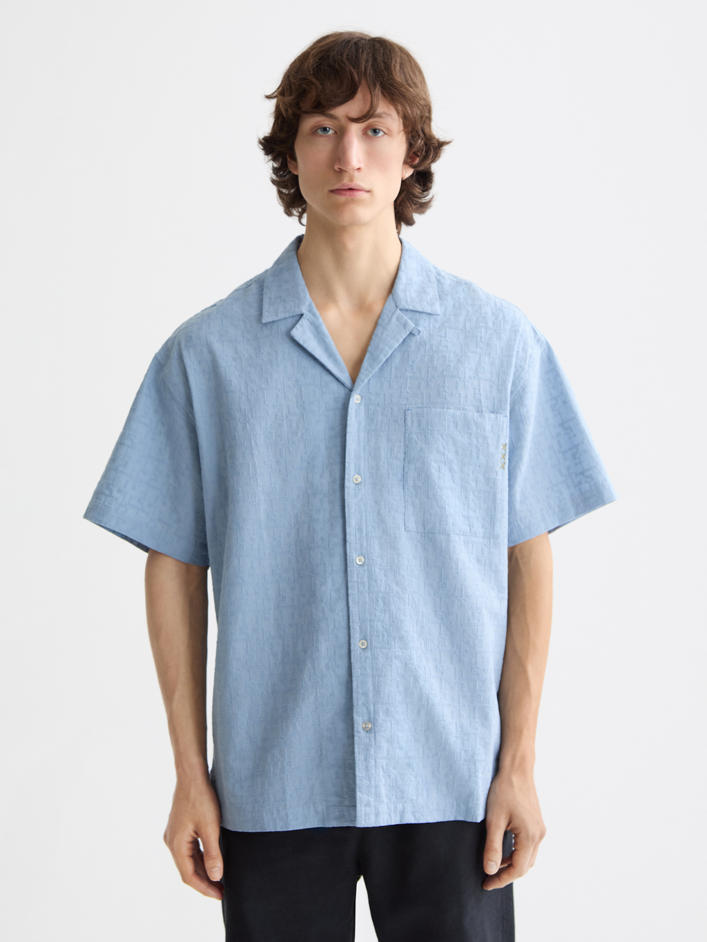 Cross Stitch Short-Sleeve Shirt