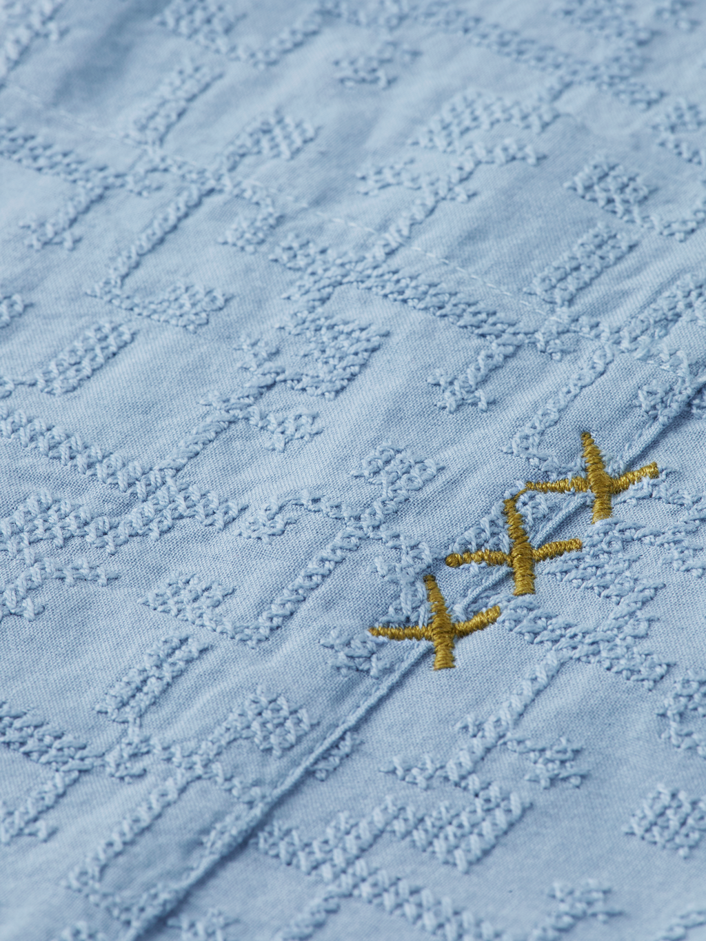 Cross Stitch Short-Sleeve Shirt