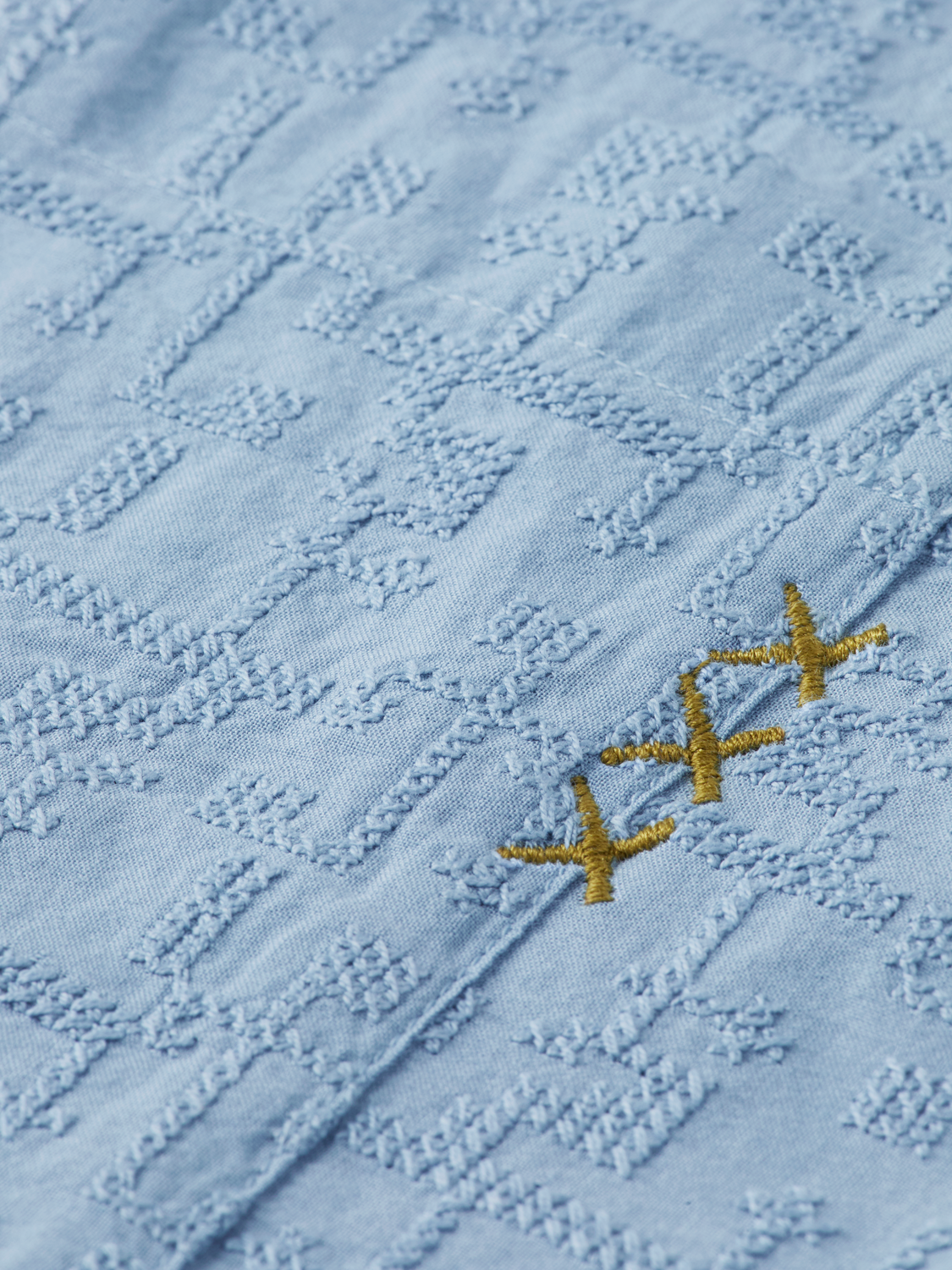 Cross Stitch Short-Sleeve Shirt