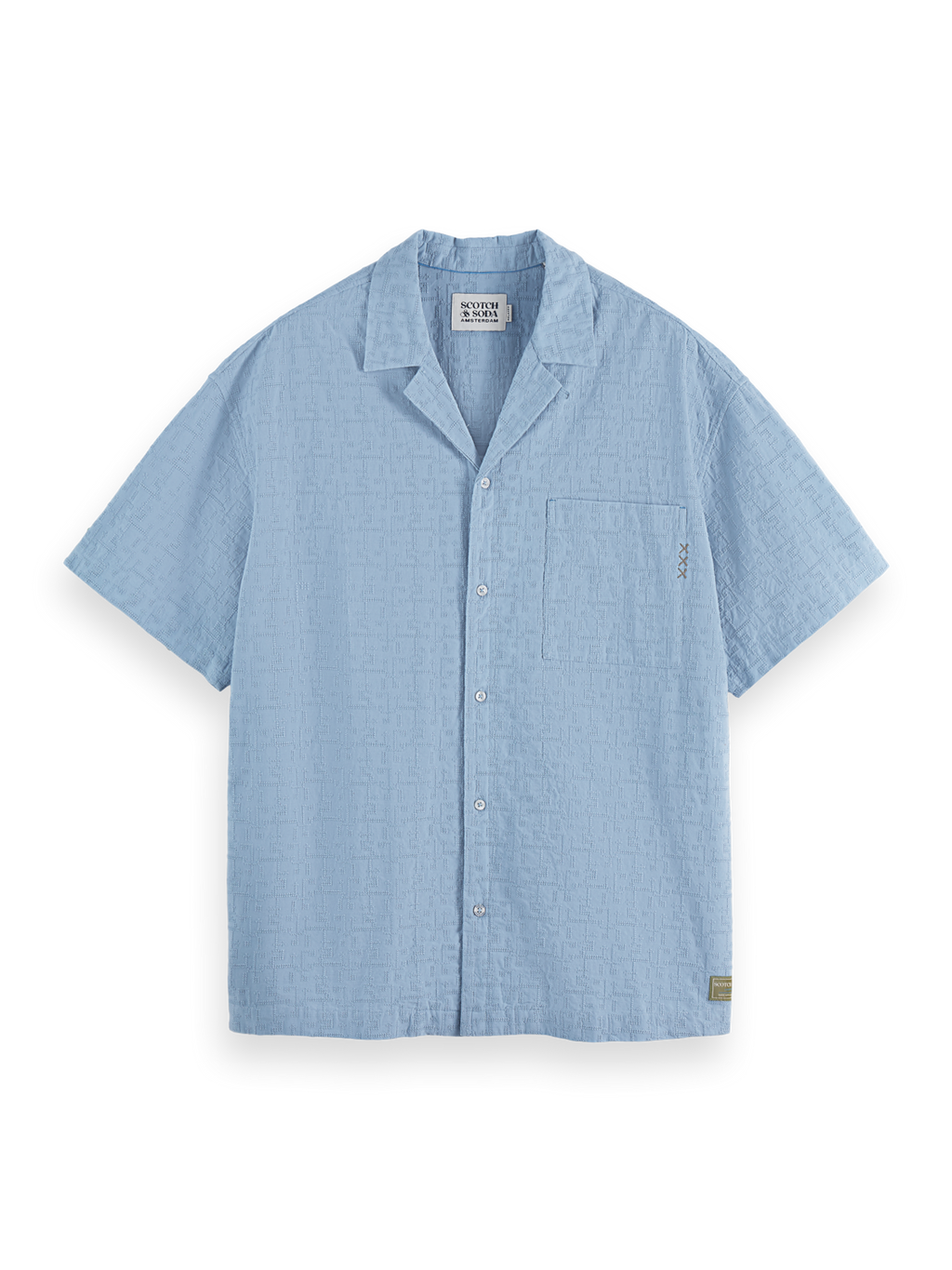 Cross Stitch Short-Sleeve Shirt