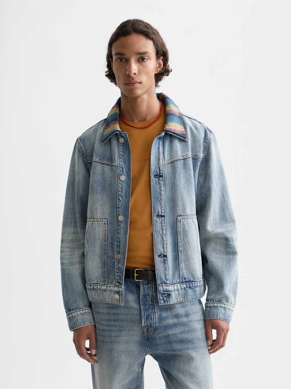 Washed Denim Ranch Jacket