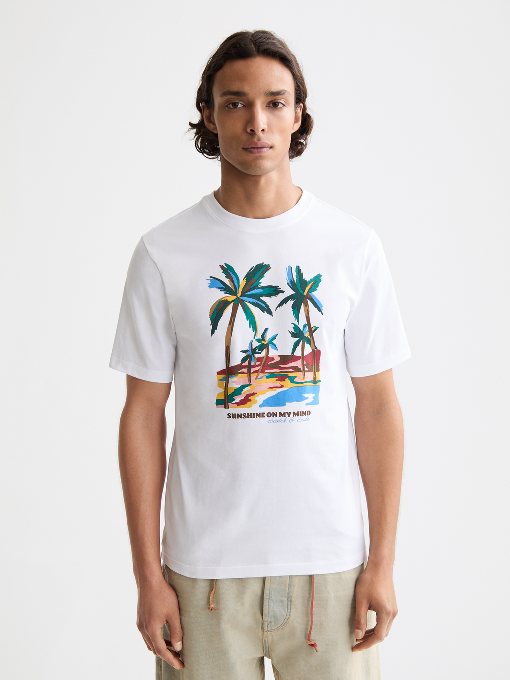 Regular-Fit Front Artwork T-Shirt