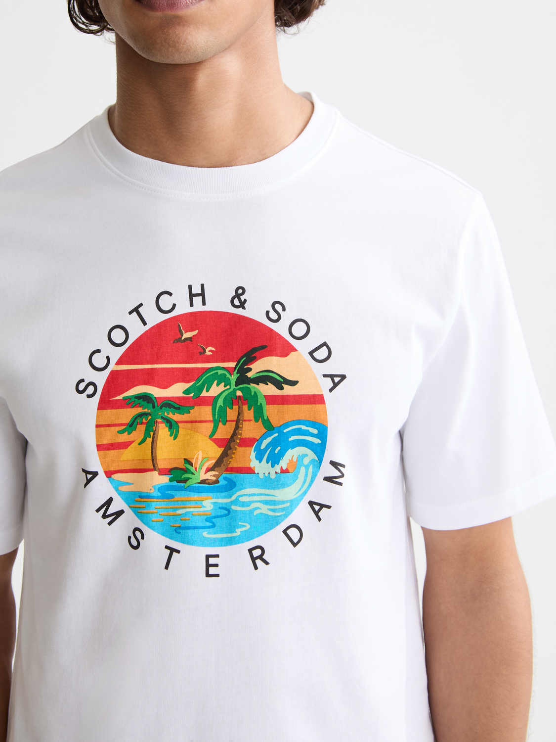 Regular-Fit Front Artwork T-Shirt