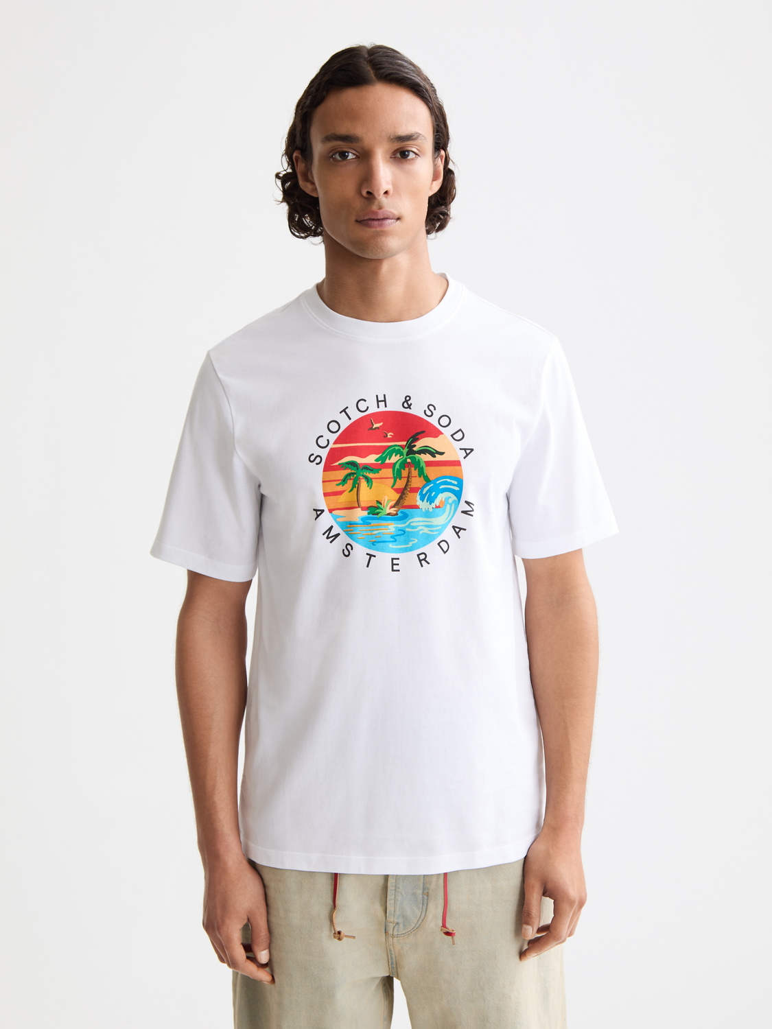Regular-Fit Front Artwork T-Shirt