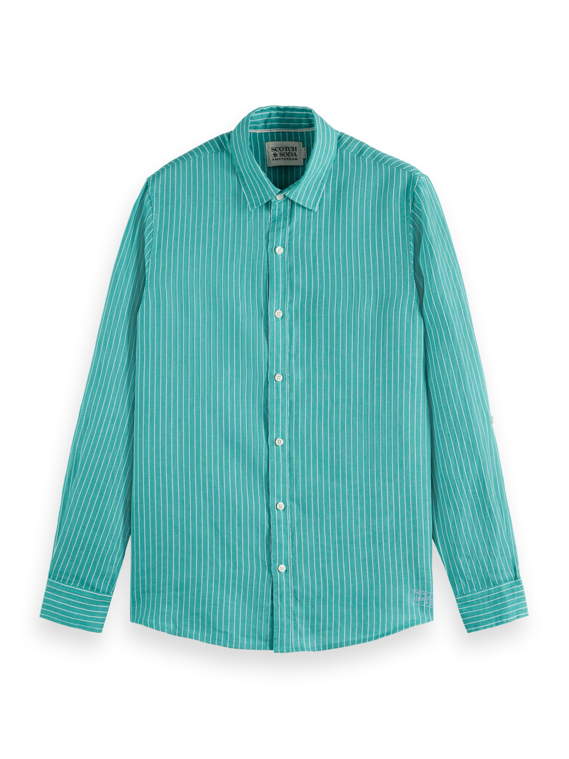 Seasonal Core - Regular-Fit Striped Linen Shirt