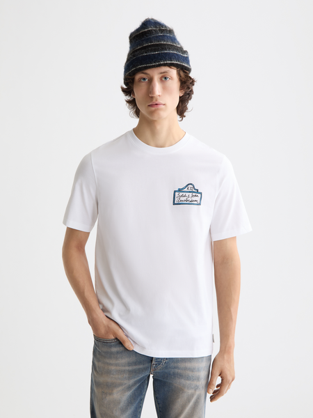 Regular-Fit Front And Back Artwork T-Shirt – Scotch & Soda